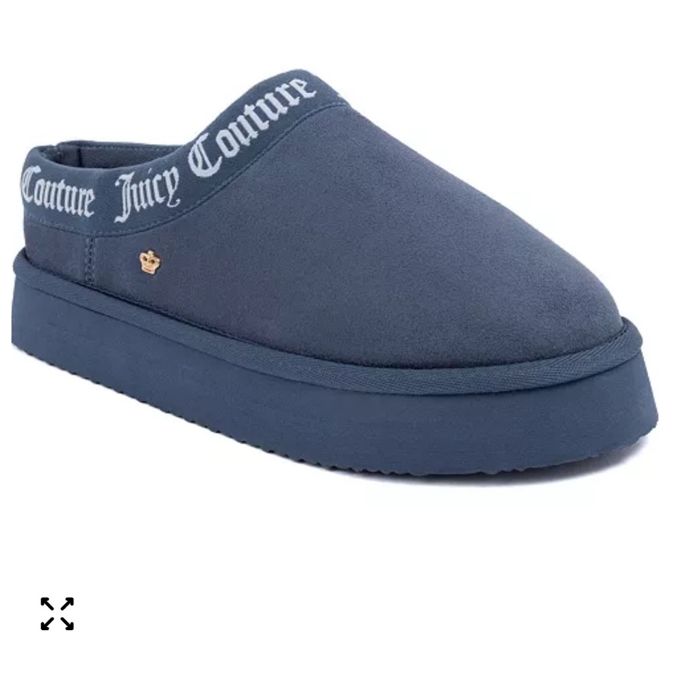 Juicy Couture Navy Slipper Mules